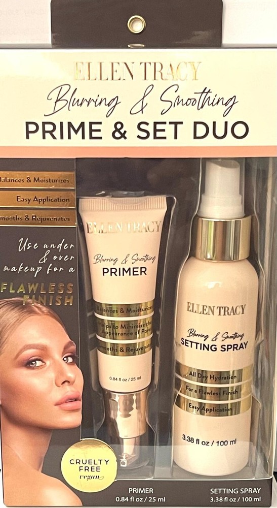 Prime & Setting Spray - Set Duo - Blurring & Smoothing - Balances & Moisturizes