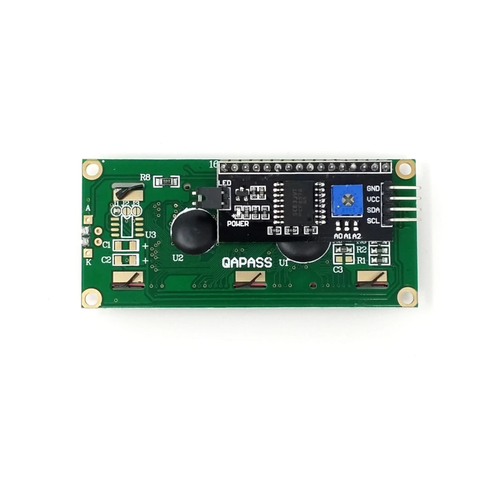 16x2 LCD with I2C Module