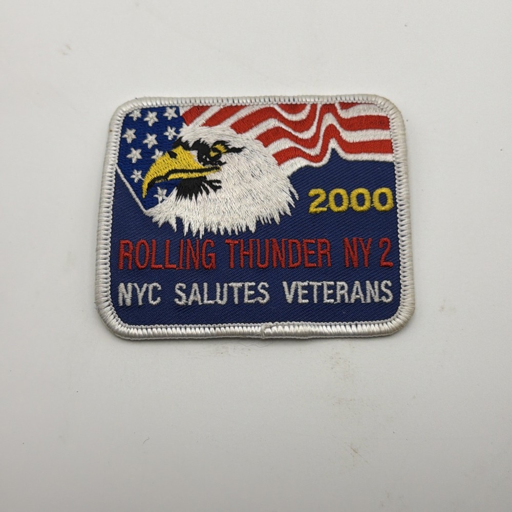 Rolling Thunder NY 2, NYC Salutes Veterans Patch