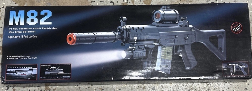 M82 1/1 New Generation Air soft Electric Gun