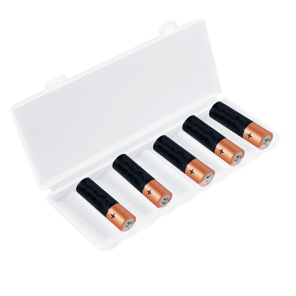 10-position Storage Box AA Battery Case Space-saving Battery Case Holder