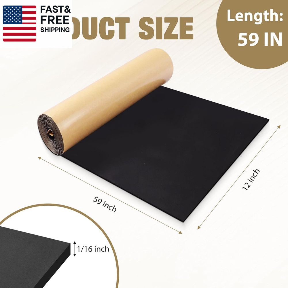 Sponge Neoprene Foam Padding Rubber Sheets with Adhesive Foam Sheet Closed Cell