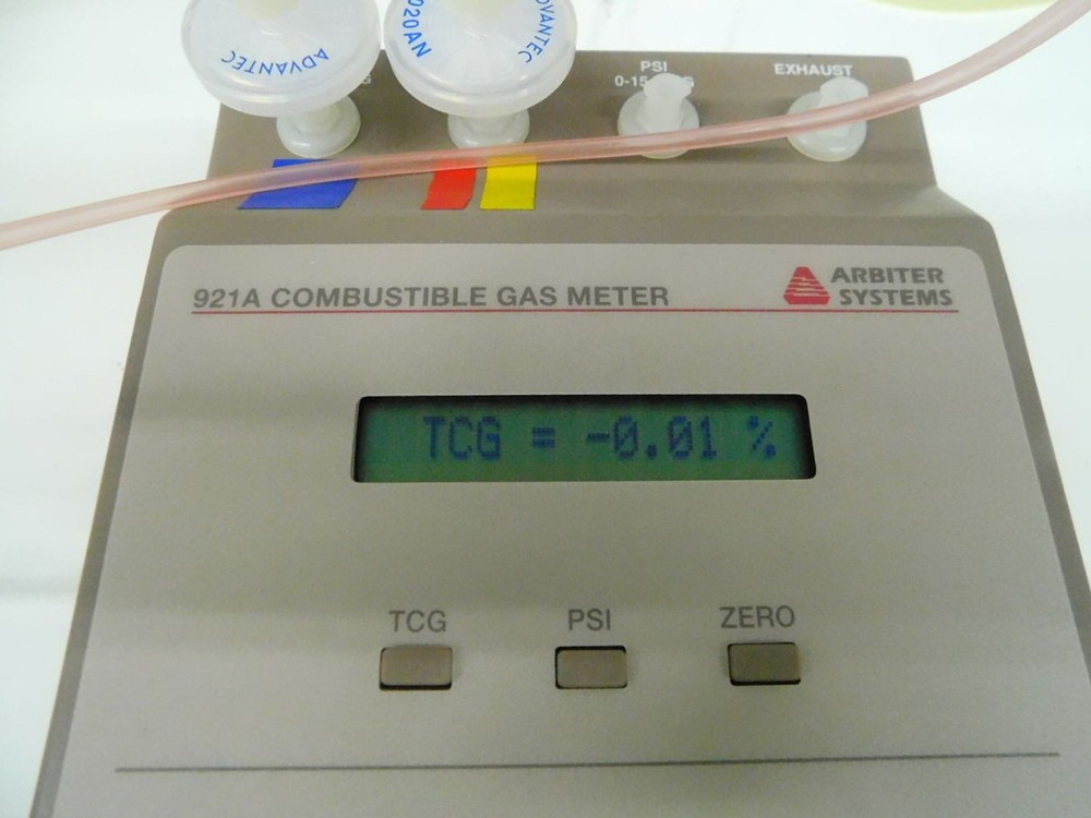 ARBITER SYSTEMS 921A COMBUSTIBLE GAS METER M7370