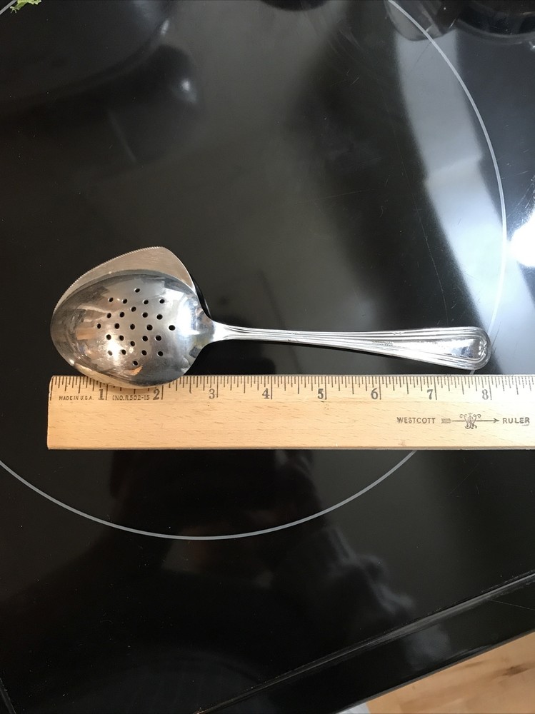 Sipelia serving spoon stainless chromium plate