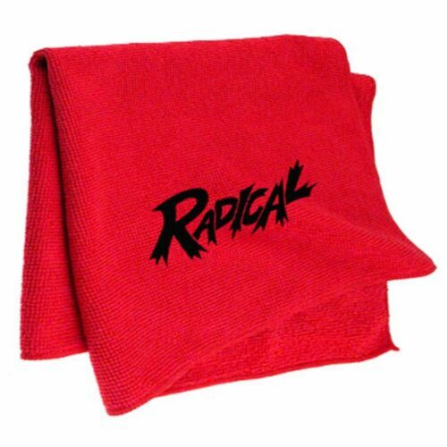 Radical Red Microfiber Bowling Ball Towel
