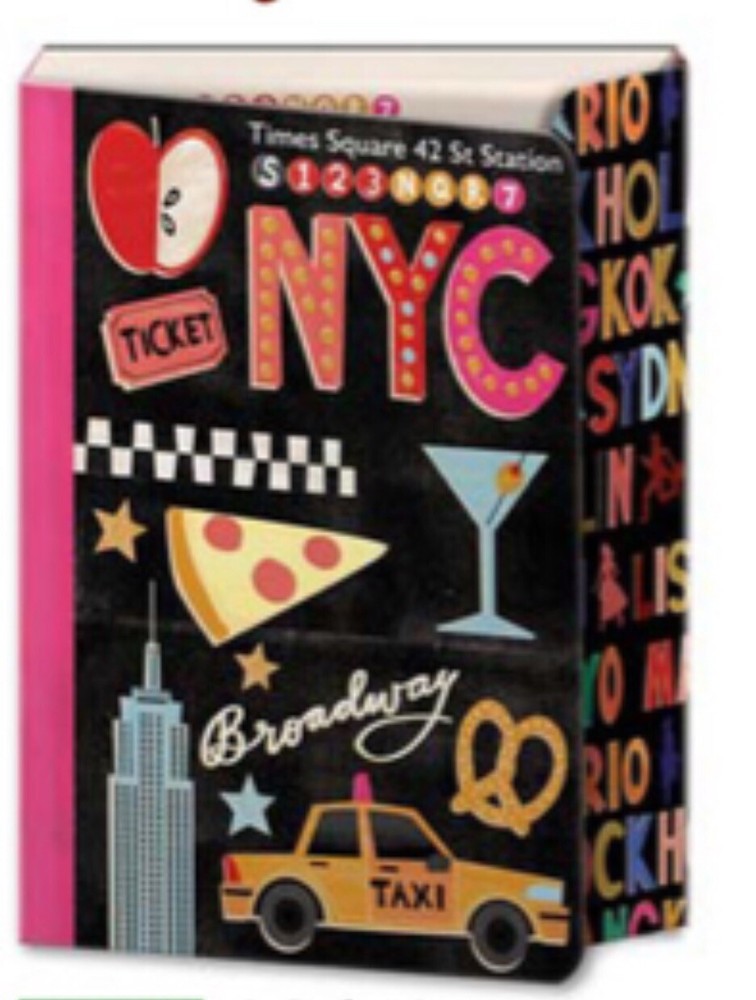 Molly & Rex Pocket Note Pad New York Notes New