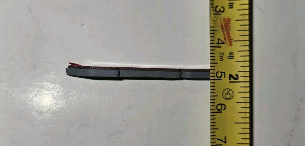 6PK SNAP ON TOOL BOX LOGO EMBLEM Silver Chrome Plastic Badge Decal 2" NEW MICRO!