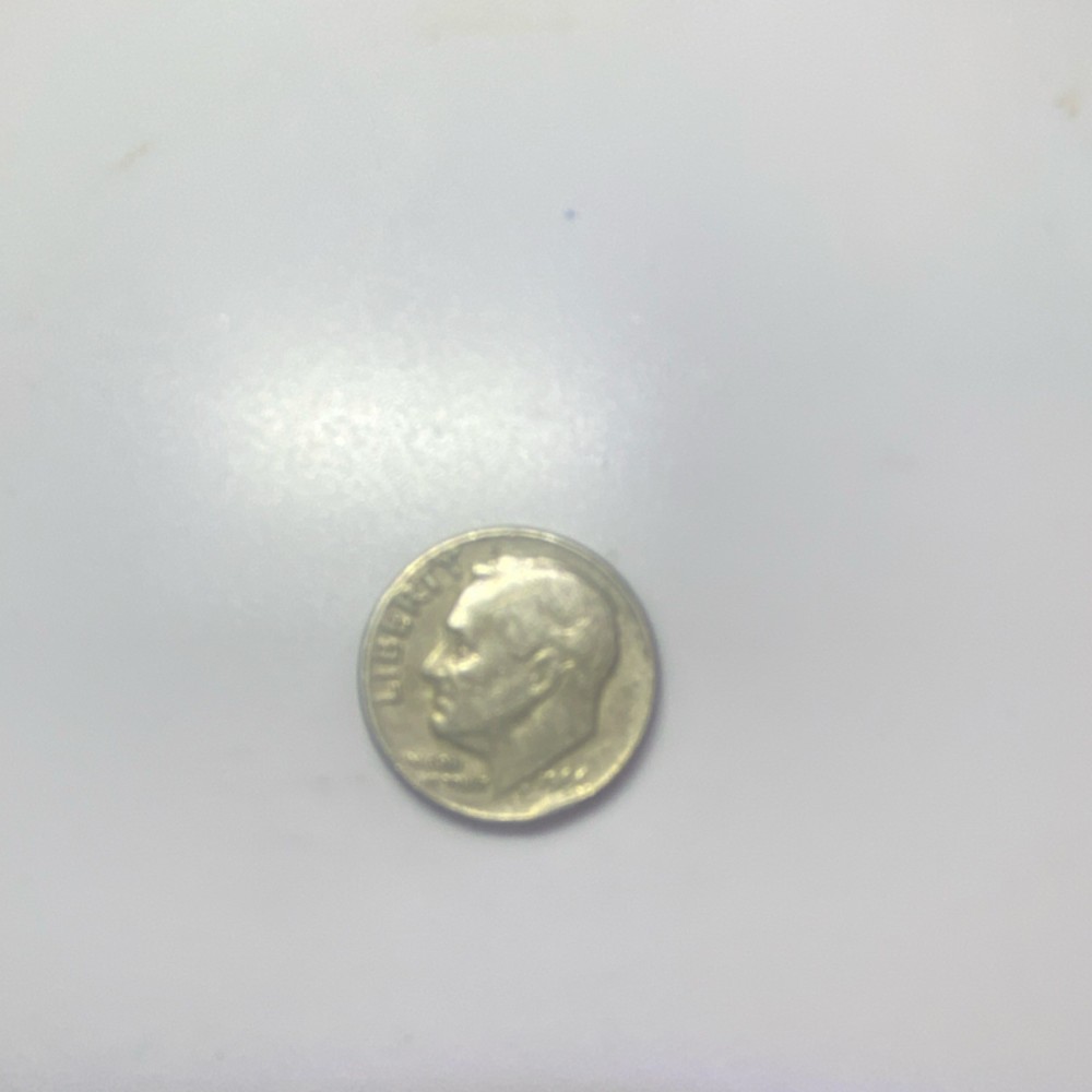 Mint mark Error , 1966 Roosevelt Dime 10C Circulated US .