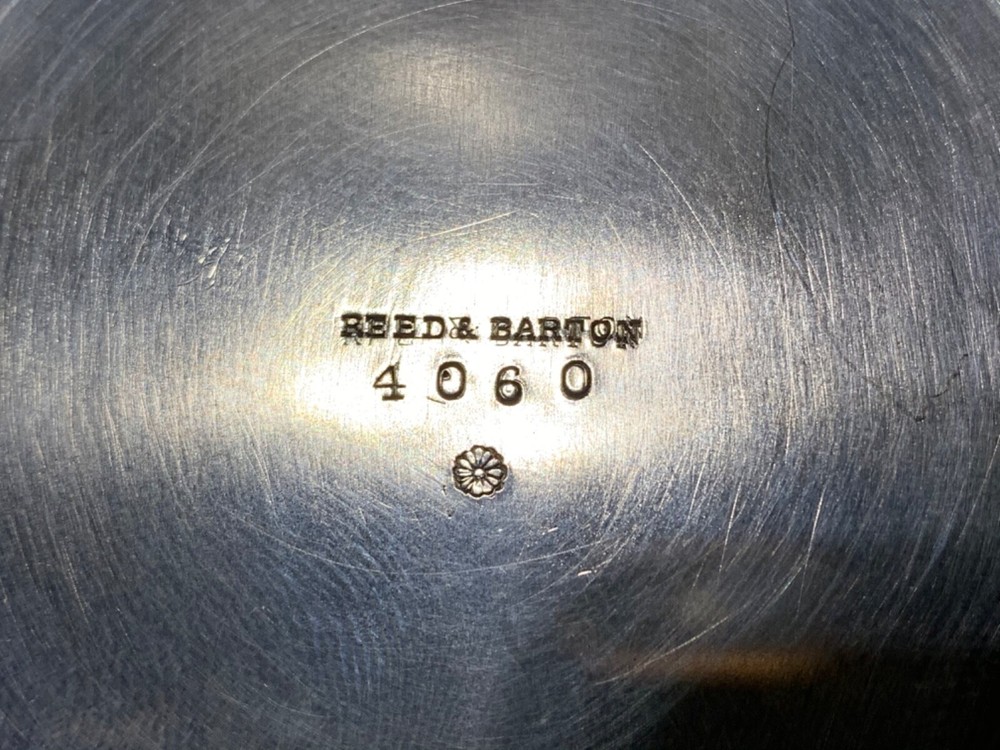 Vintage Reed 4 Barton Silver Plate Four Piece Tea set 4060