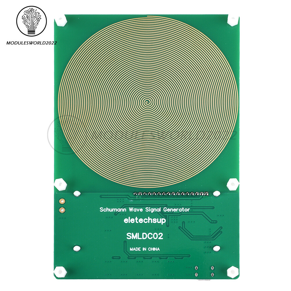 Schumann Wave Generator Pulse Sine Frequency +3.5MM Audio Output Connector +Case