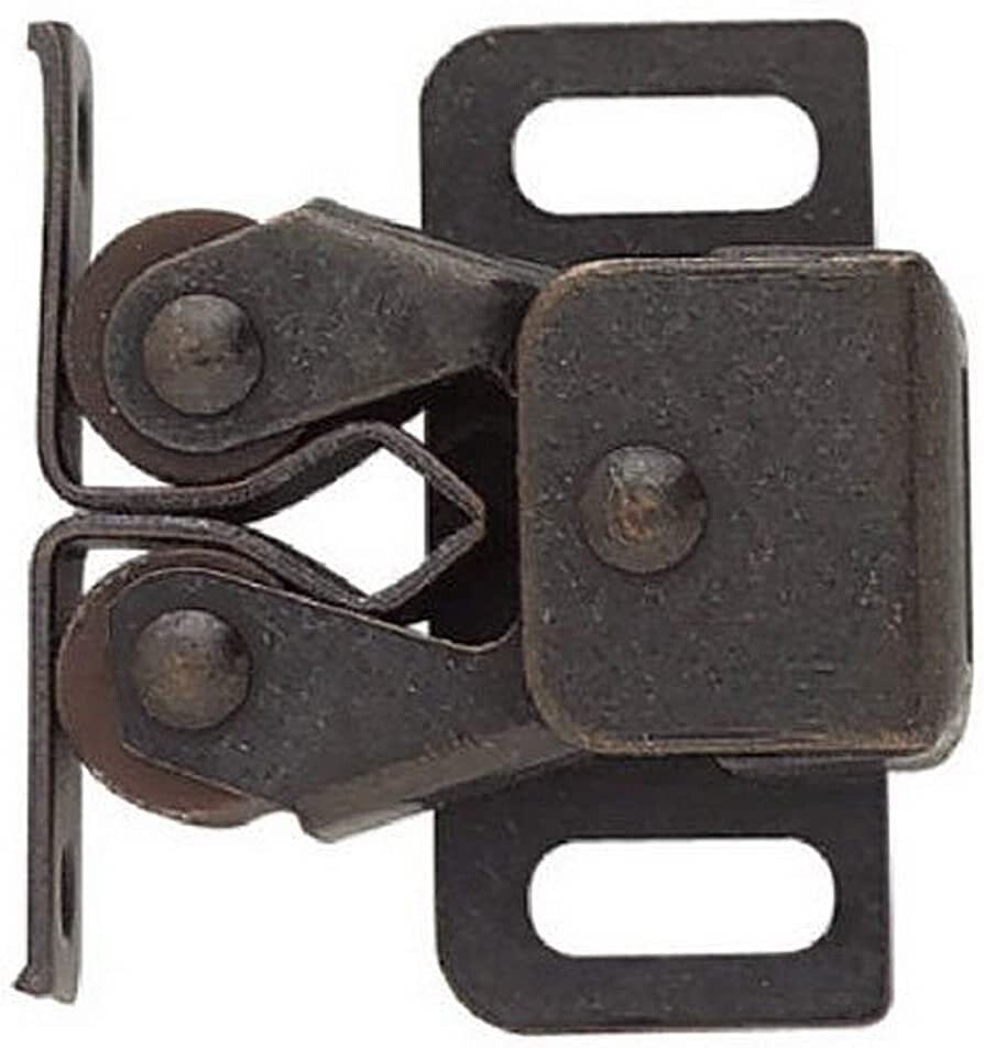 (5 Pack) Double Roller Catch with Spear Statuary Bronze