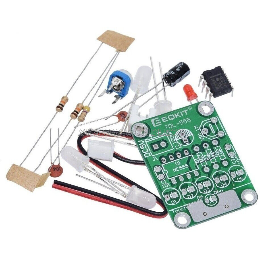 DIY DC 5V Touch Delay Light Electronic Touch LED Board Light NEW