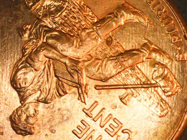 2009-D Formative years Lincoln cent-error coin