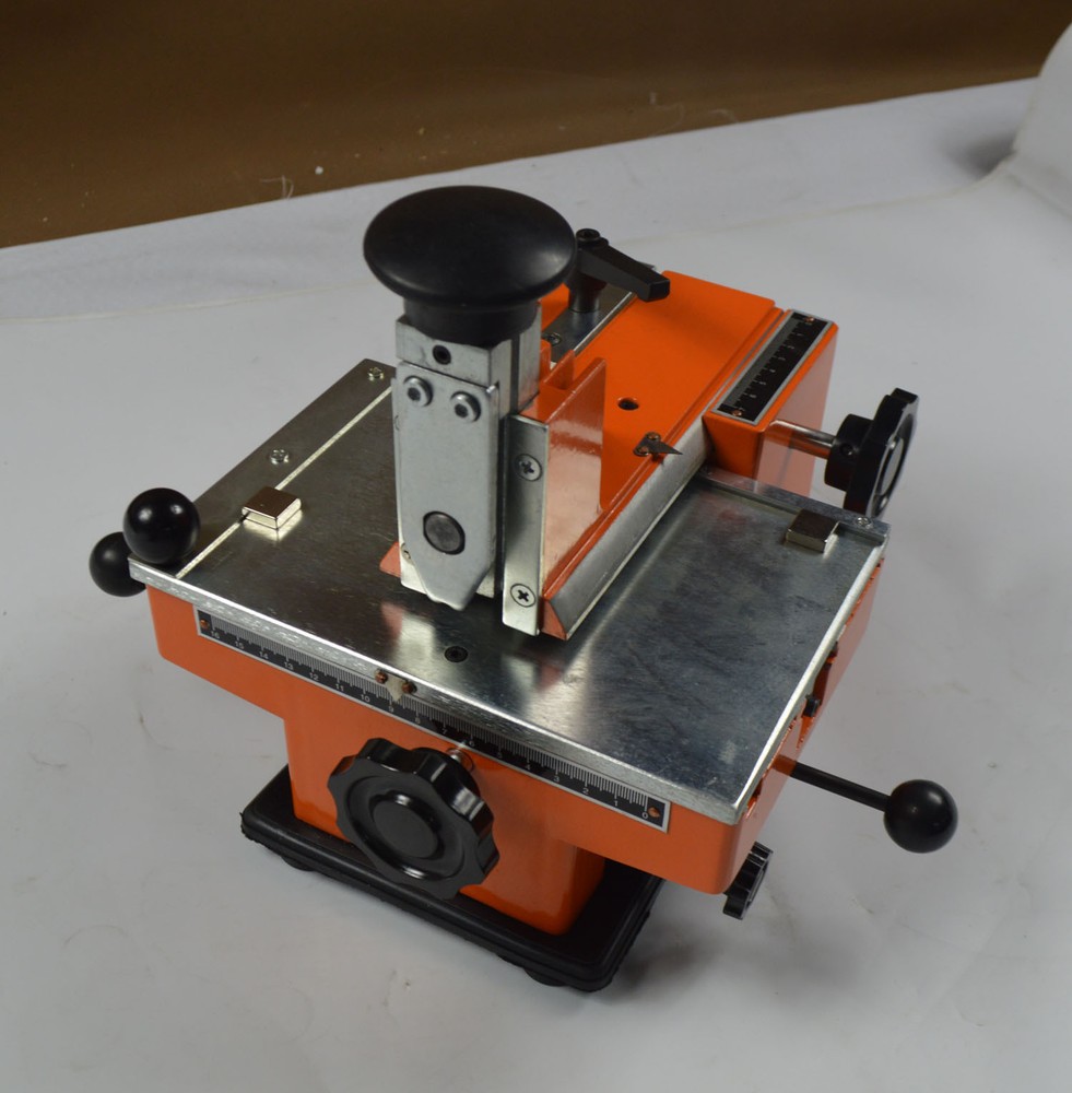 Semi-automatic Plate Embossing Machine Metal Marking Machine Stamp Screen Print
