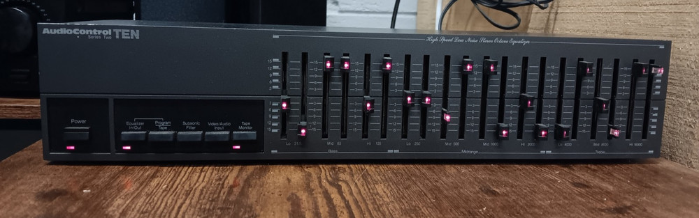 Vintage Audio Control Ten Stereo Equalizer Series Two