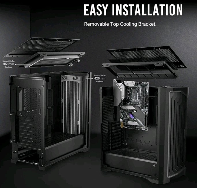 Antec Performance 1 FT Temp. Dual Tempered Glass Full-Tower E-ATX PC Case