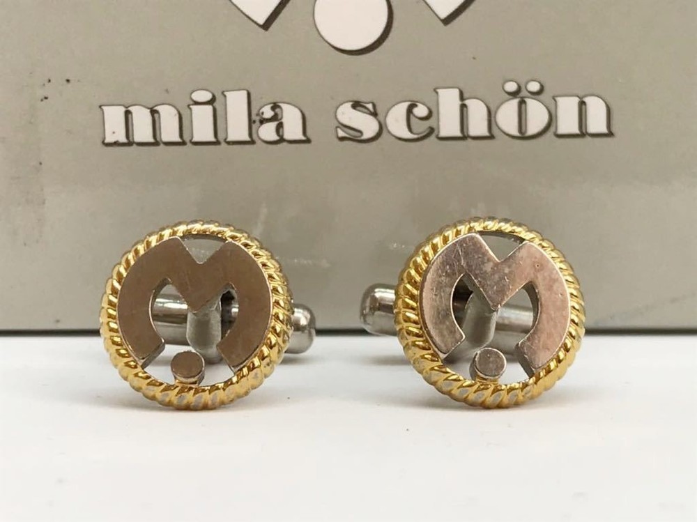 Mirashawn Cutout Logo Cufflinks