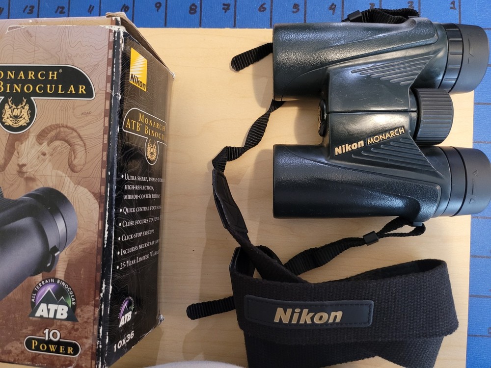 Nikon Monarch ATB 10x36 Midsize Binoculars - Nice Optic!