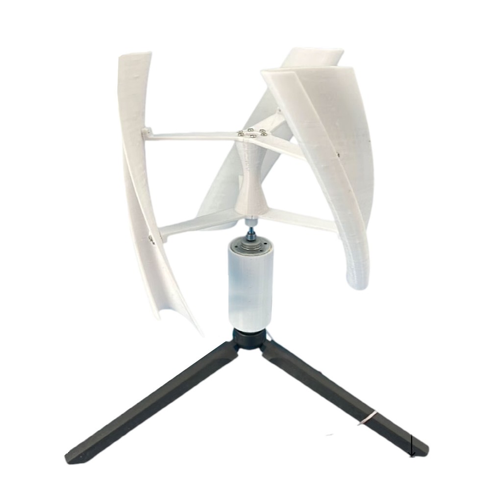 Micro Vertical Axis Wind Turbine Brushless DC Generator 3D Printing PAL Material