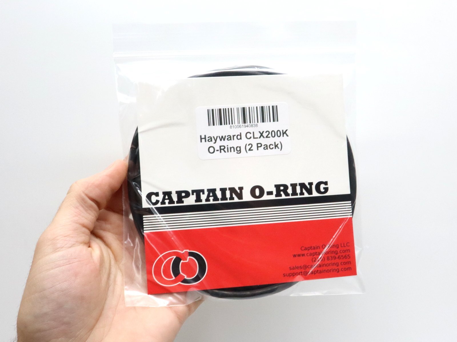 CLX200K O-Ring for Hayward CL200, CL220, CL220BR Pool Chlorinator Lid (2 Pack)