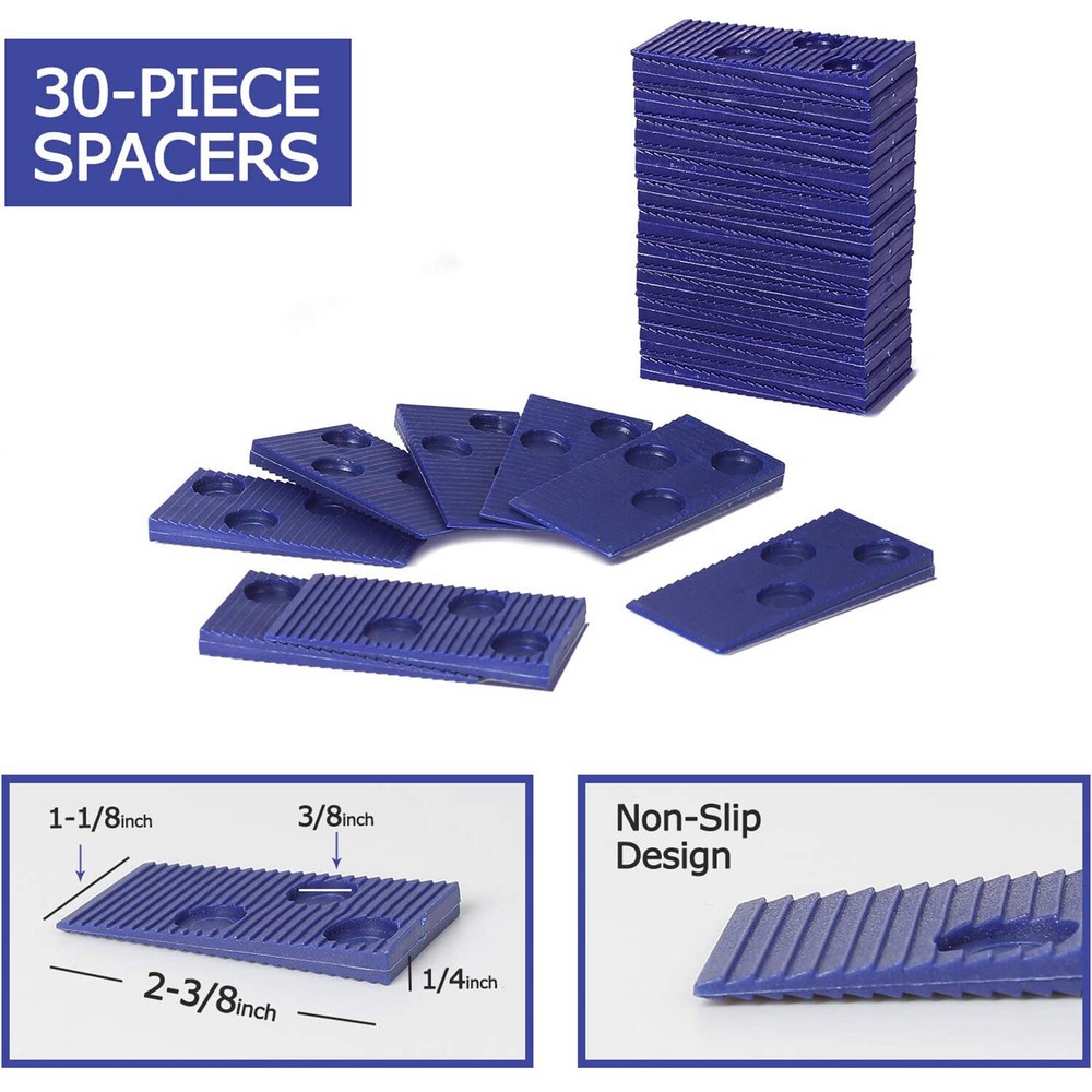 WORKPRO Laminate Wood Flooring Installation Kit Double-Faced Mallet Pull Bar Set