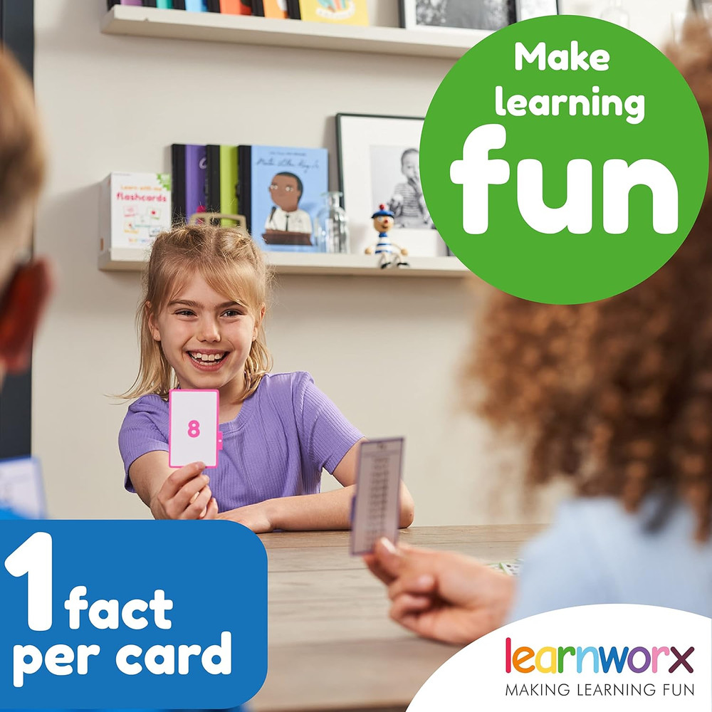 Multiplication Flash Cards 3Rd Grade | 183 Math Flash Cards & Times Table Chart,