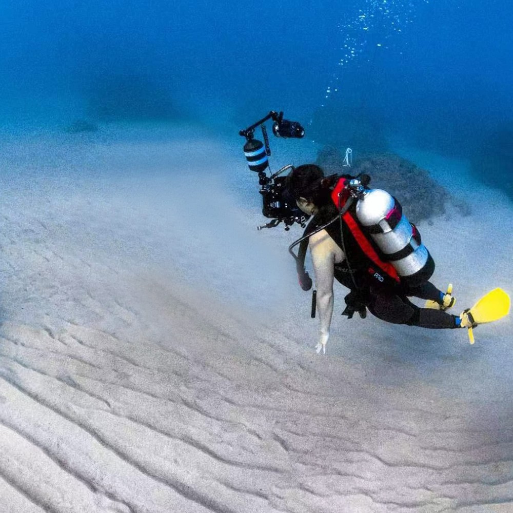 DIVTEK Mega Float Arm S Diving Buoyancy Arm Bracket with Nauticam Bayonet Mount