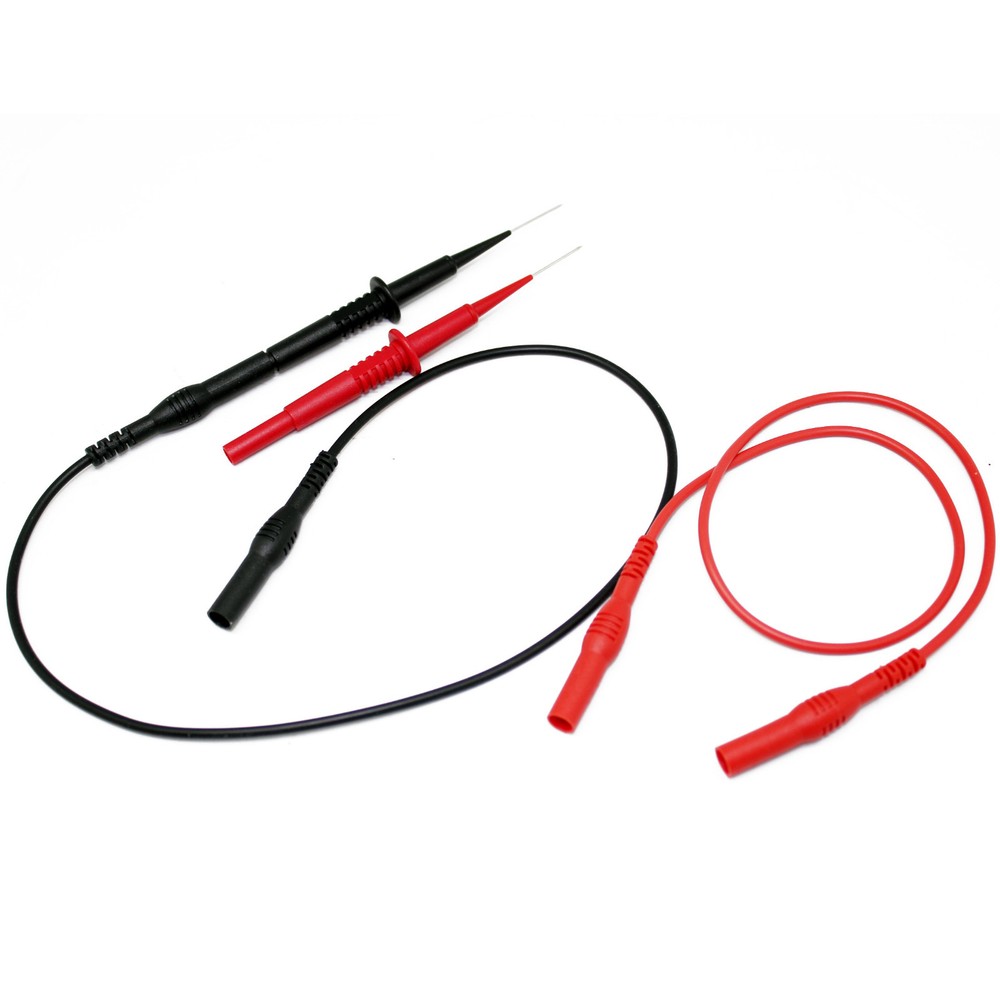 2 X Aidetek Sharp hard Needle Tipped Tip Multimeter Probes Test Leads 4 Fluke
