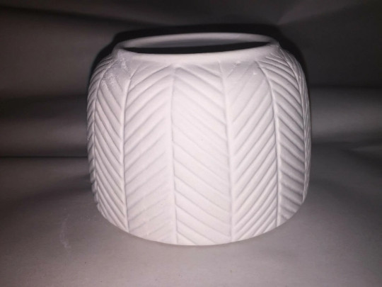 Unique Chevron Style   Fusing Slump Draping Bowl mold