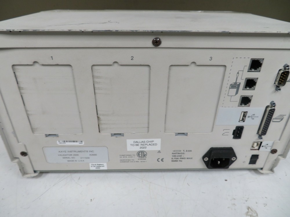Kaye Instruments Validator Model 2000 X2000 - OT81