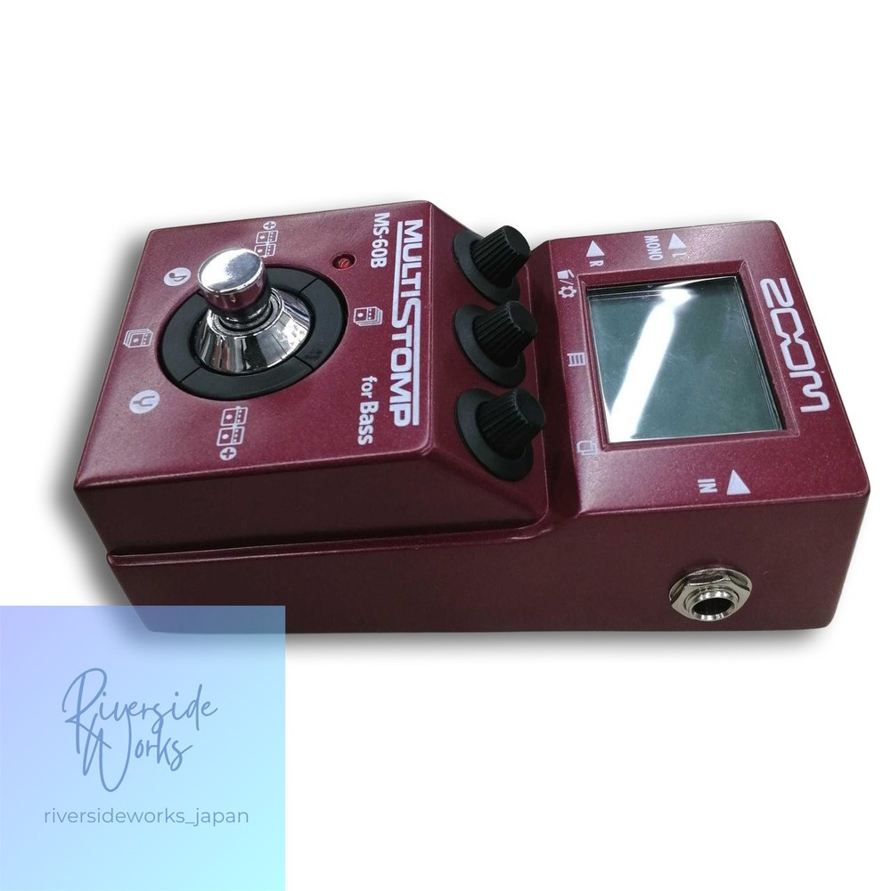 ZOOM MS-60B Multi-Effects Pedal for Bass - Versatile Options JP
