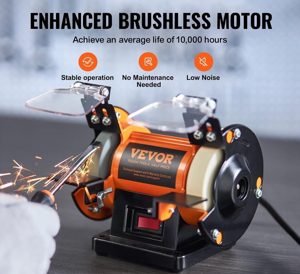 Bench Buffer Polisher, Bench Buffer Grinder Polishing & Buffing Machine
