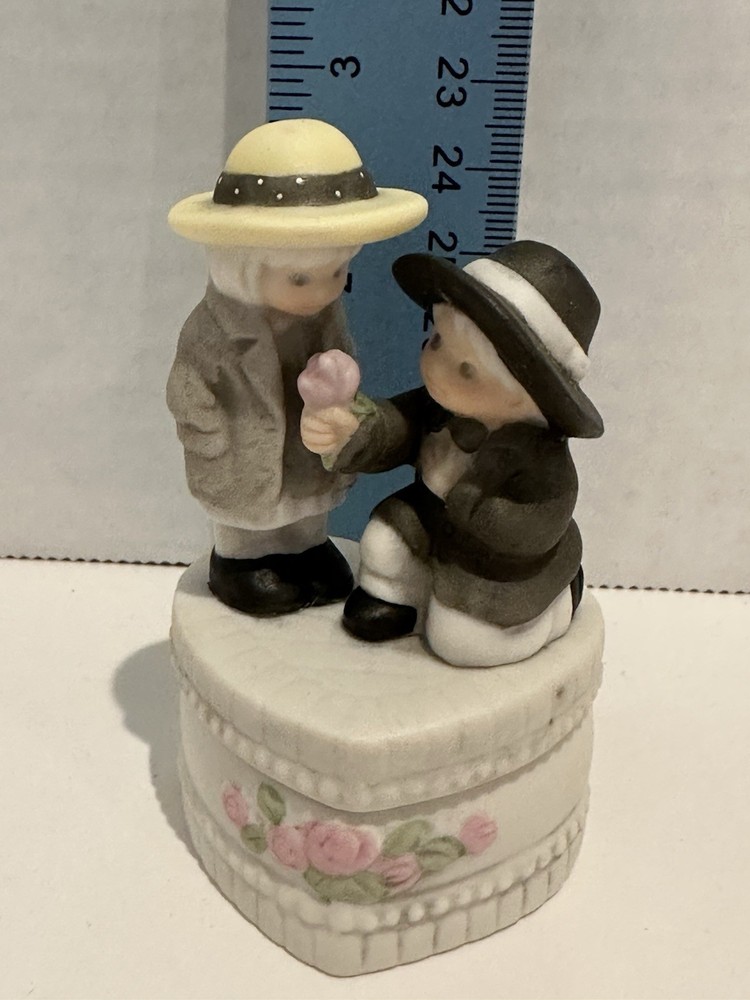 Enesco “Be My One And Only”Proposal Trinket Ring Box