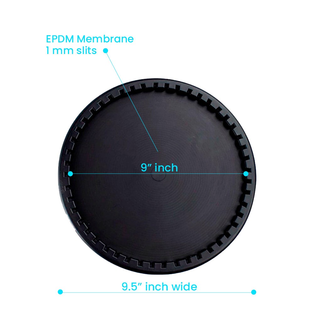 ECD270-E | 9 Inch EPDM Fine Bubble Disc Diffuser | SSI Original (10 Pack)