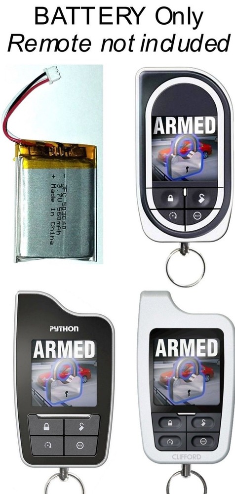 Viper 7944V & 7941V Rechargeable BATTERY OEM Remote Replacement Part ORIGINAL