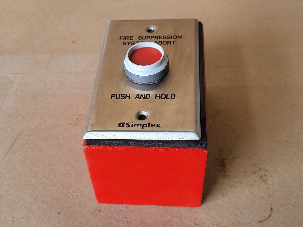 SURPLUS NEW SIMPLEX 2080-9057 Abort Switch Surface – Safety