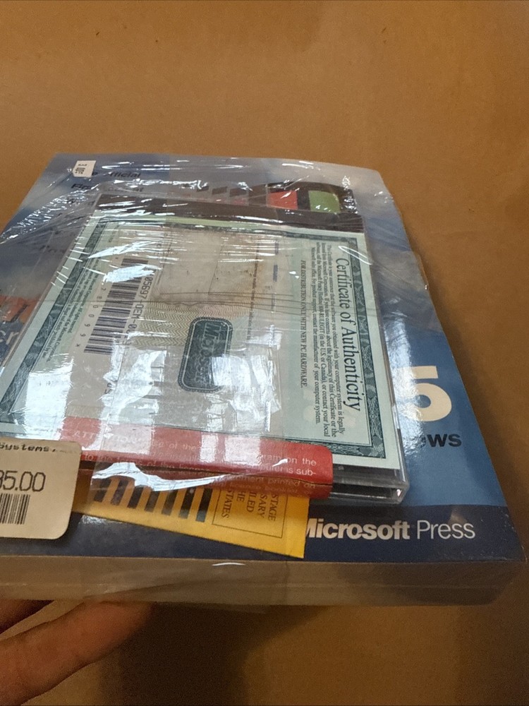 * introducing Windows 95 Software New and Sealed Microsoft Press