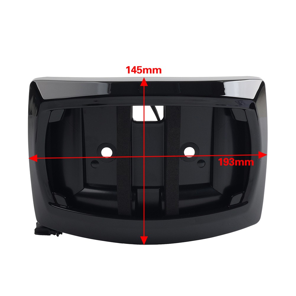 Curved License Plate Frame W/Light Fit Harley Touring Street Road Glide 2023-25