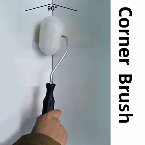 Corner Edger Paint Roller for Drywall Mud and Paint Corner Paint Roller