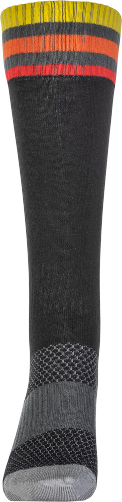 Fly Racing MX Black Youth Thin Socks