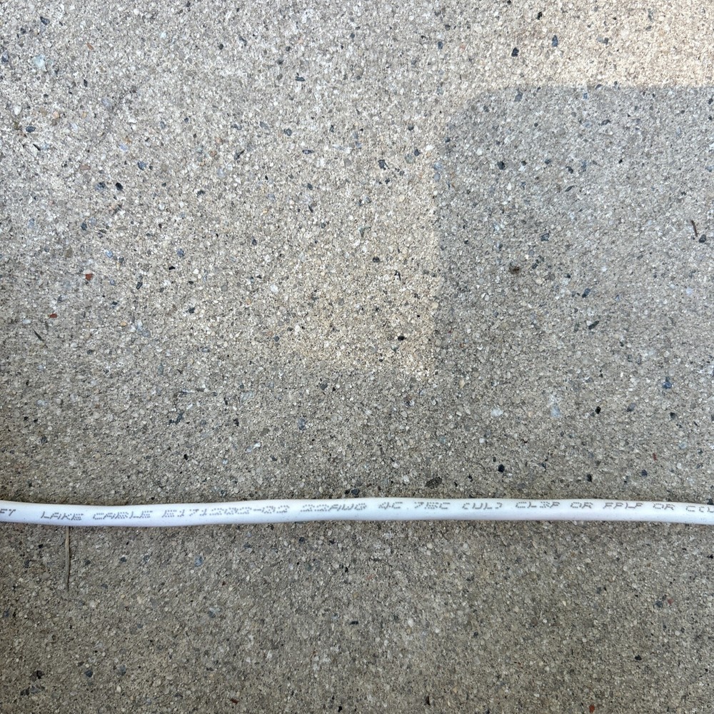 Lake Cable P224C 22/4C Plenum Control/Communications Cable CMP White 500FT