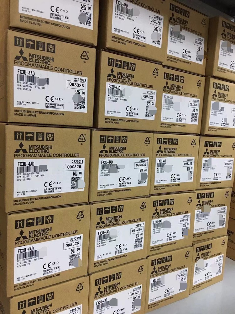 1pc Mitsubishi FX3U-4AD New PLC Module