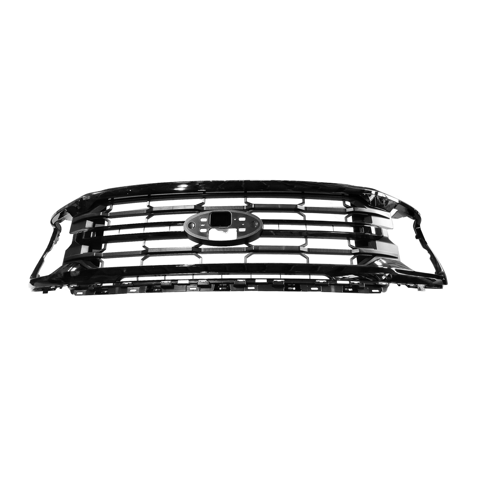 Front Bumper Upper Main Grille Insert For 2024-2025 Ford F-150 XL XLT STX Tremor