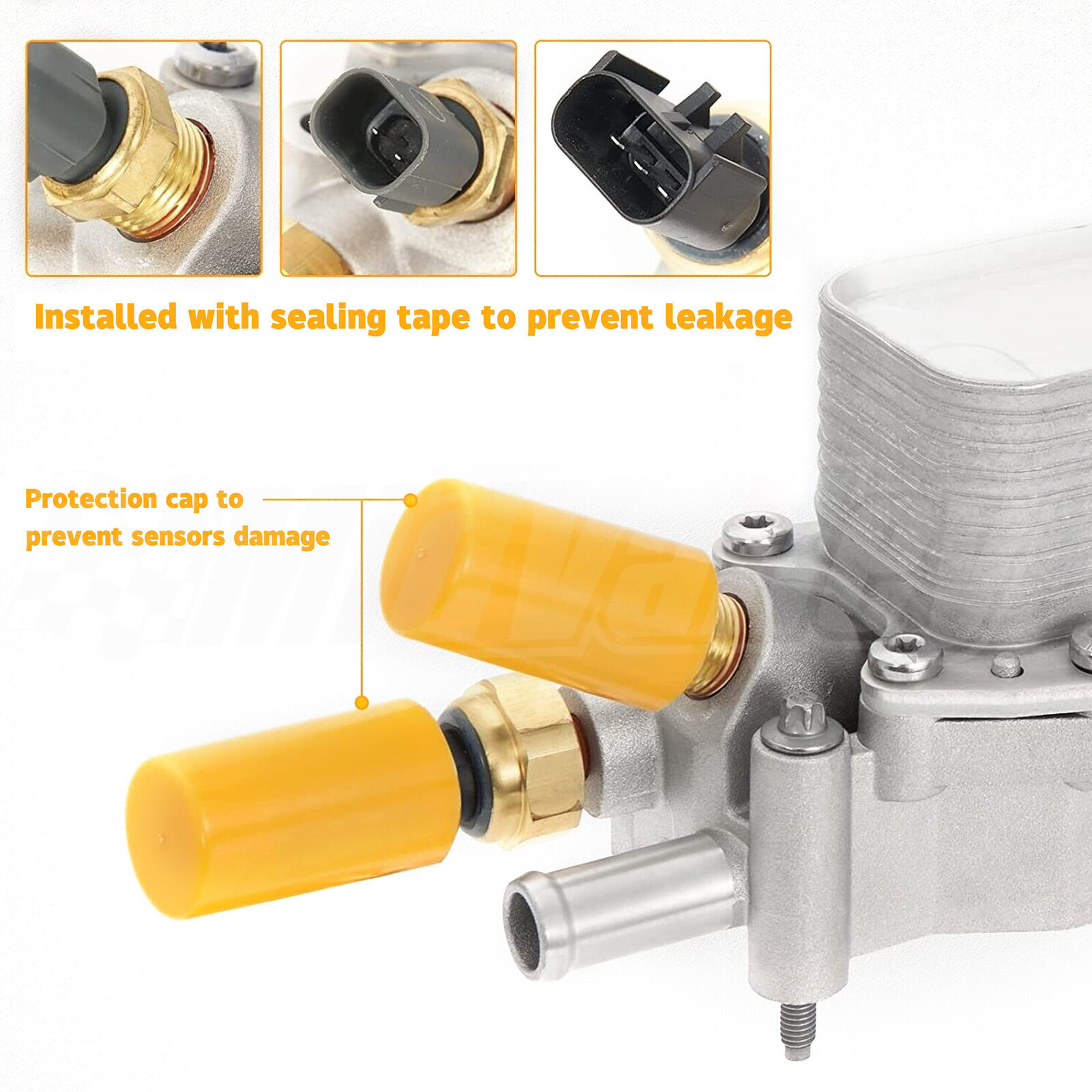 Engine Oil Cooler Filter Housing Assembly For Dodge Chrysler Jeep 2011-2022 3.6L