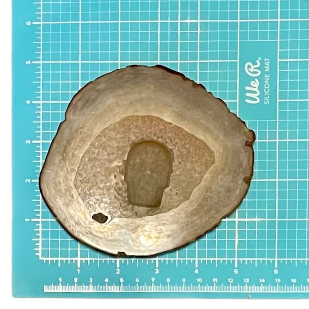 Carnelian Skull Slab
