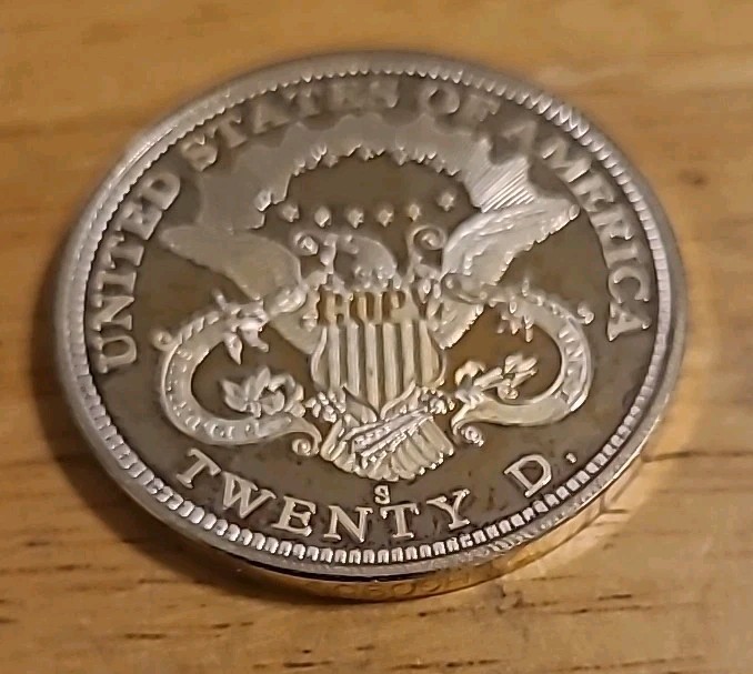 1854 Golden Eagle Fantasy Token