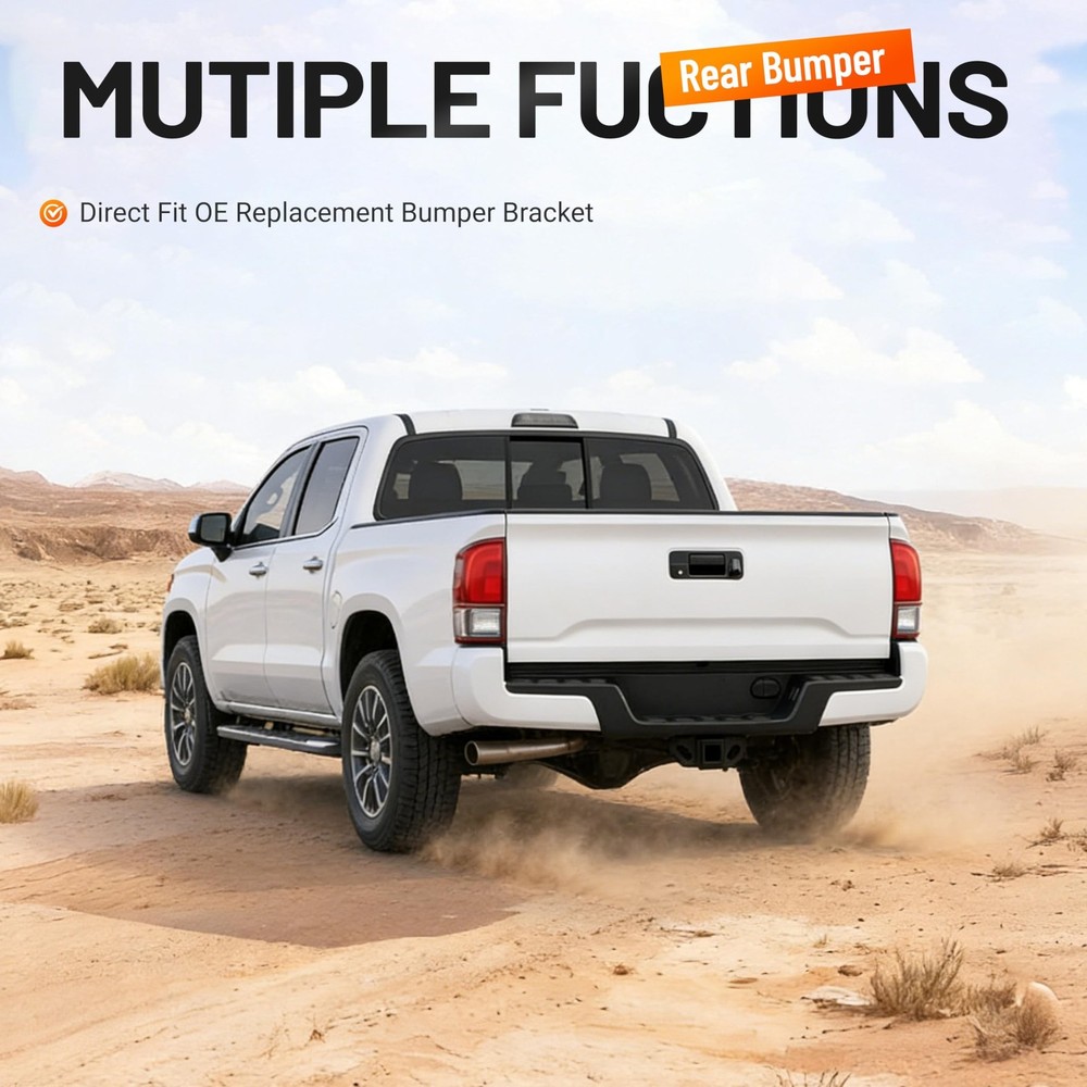 Driver Side Rear Bumper End Outer Extension Insert Bracket Compatible with 20...