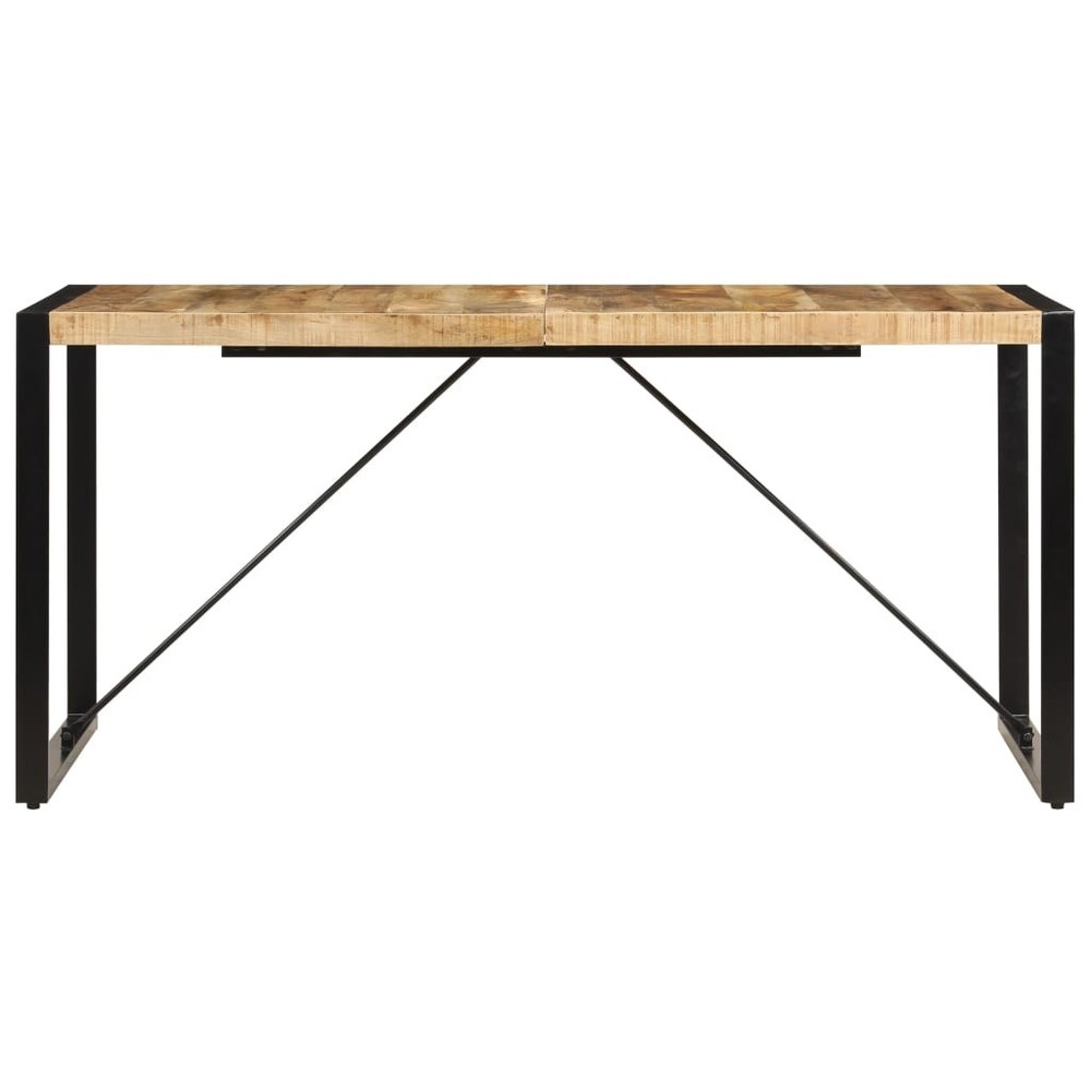 Dining Table Kitchen Table Dining Room Dinner Table Solid Mango Wood vidaXL