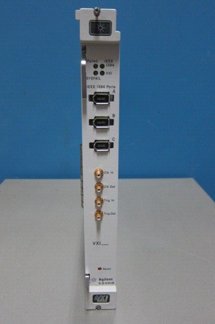 Agilent/Keysight E8491B IEEE-1394 PC Link to VXI Module, C-Size (FireWire)