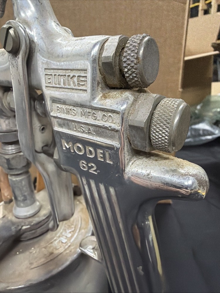 BINKS Model 62 Maybe Needs A rebuild kit -i5